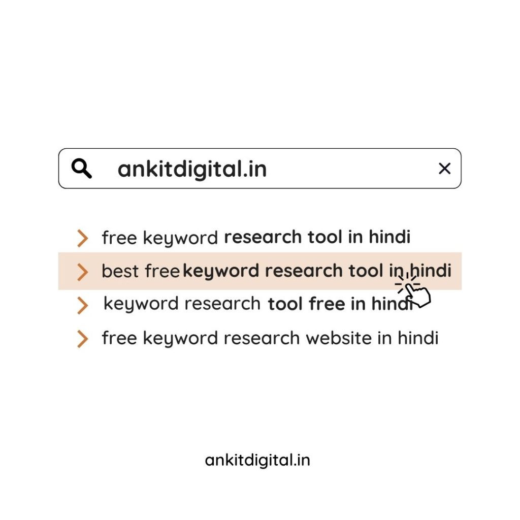 Free Keyword Research Tool in Hindi | best  Keyword research website free in Hindi