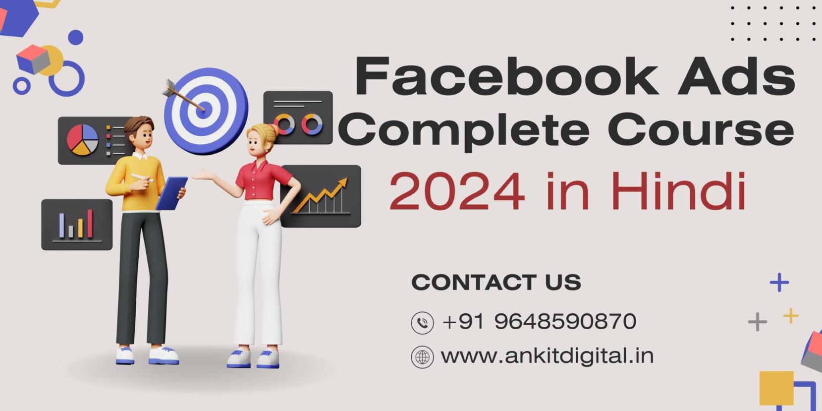 Facebook ads Complete Course 2024 in hindi